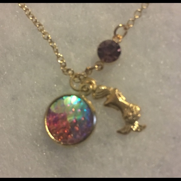 Mermaid charm necklace - Picture 2 of 2